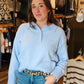 PINCH COLLARED BUTTON DOWN SWEATER