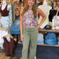 MEET ME IN SANTORINI “FLORA OF THIRA” CROP TOP
