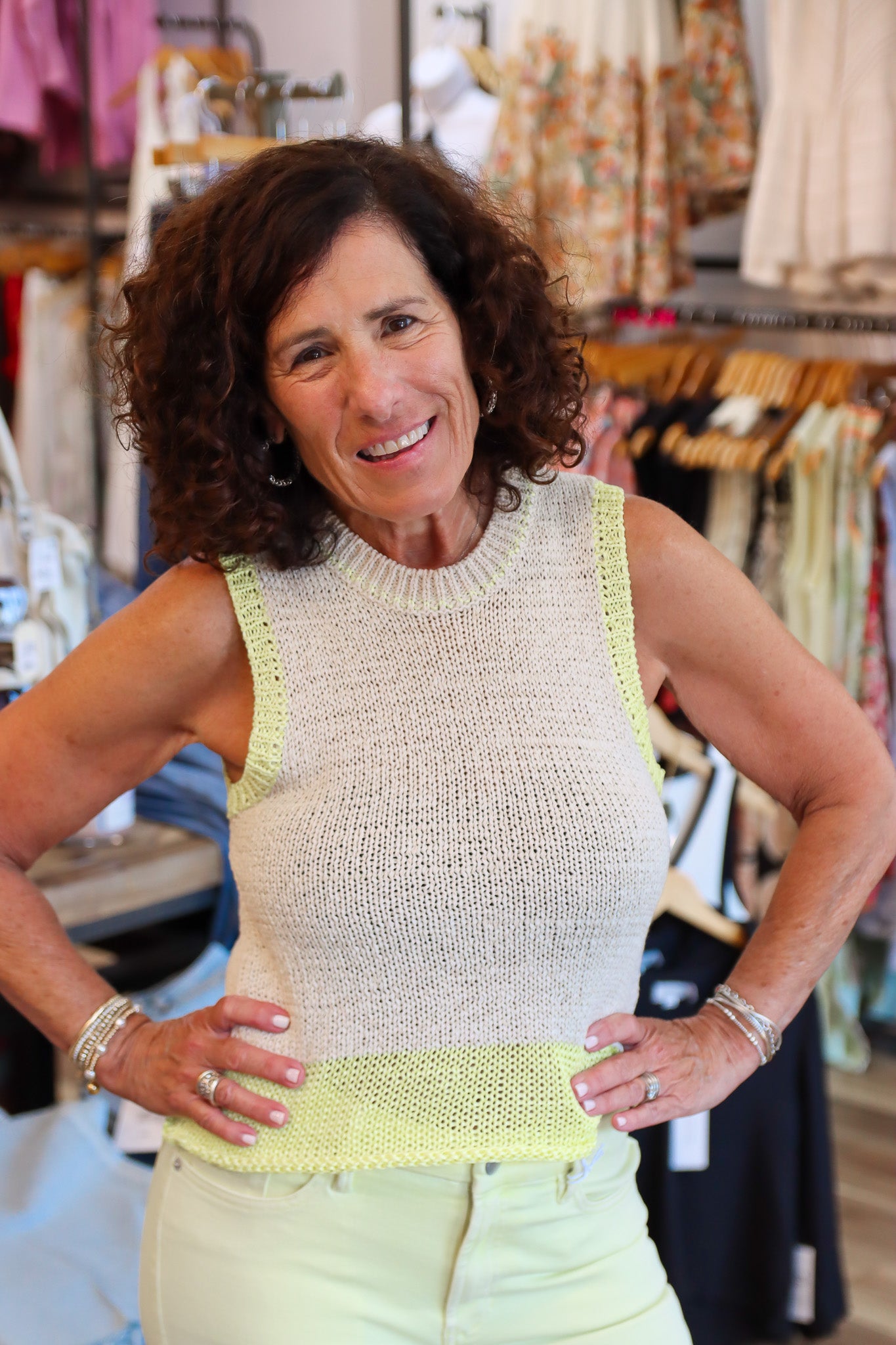 DEAR JOHN “BAYLA” KNIT TANK