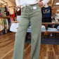DEAR JOHN “MICAH” TIE FRONT DENIM PANT