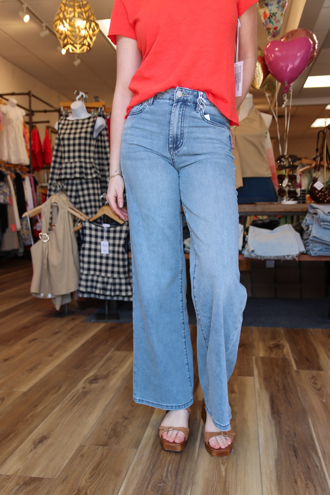 DEAR JOHN “FIONA” WIDE LEG JEAN