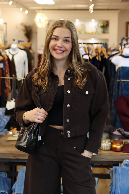 STEVE MADDEN “DOVE” DENIM JACKET