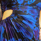 DRESS FORUM "DEEP DAPHNE" ONE SHOULDER MAXI