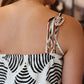 MEET ME IN SANTORINI “MIDNIGHT SHELL” MINI DRESS