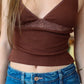 FREE PEOPLE “MADE YOU BLUSH” LOUNGE TANK