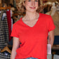 DEAR JOHN “VANYA” V-NECK TEE