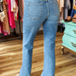 Low Rise Vintage Slim Bootcut Denim