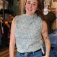 SAGE THE LABEL “WILLIAMS” SLEEVELESS SWEATER