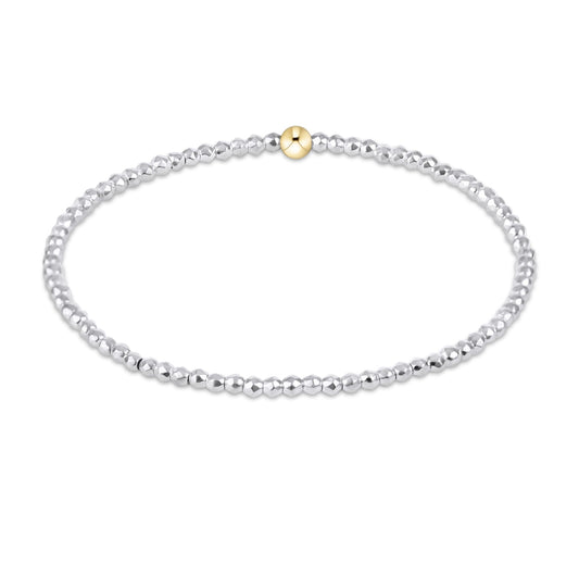 EXTEND SILVER FACETED HEMATITE 2MM