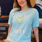 PJ SALVAGE SHORT SLEEVE PLAYFUL PRINT TEE