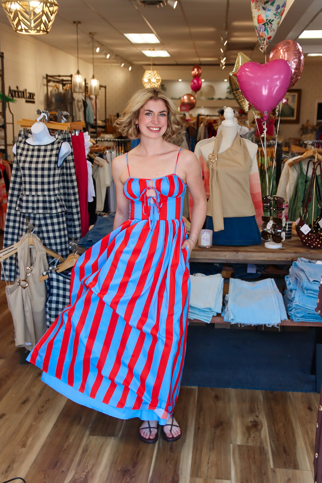 LINE & DOT "PRIMO" MAXI DRESS