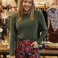 STEVE MADDEN “SELINE” KNIT TOP