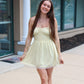 SALTWATER LUXE “ZURINA” ADJUSTABLE STRAP MINI DRESS