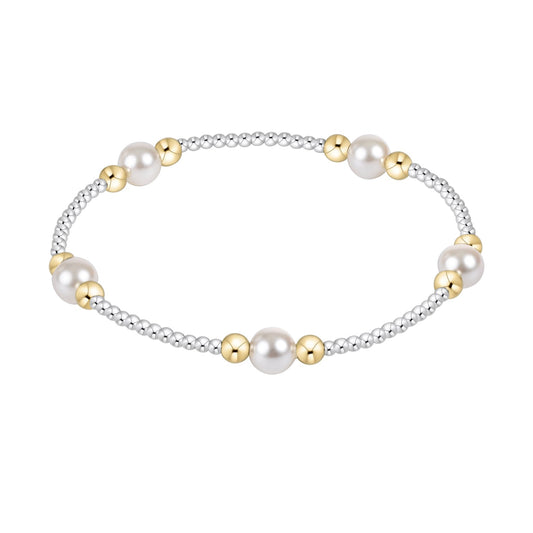 PURPOSE PEARL 6MM MIXED METAL