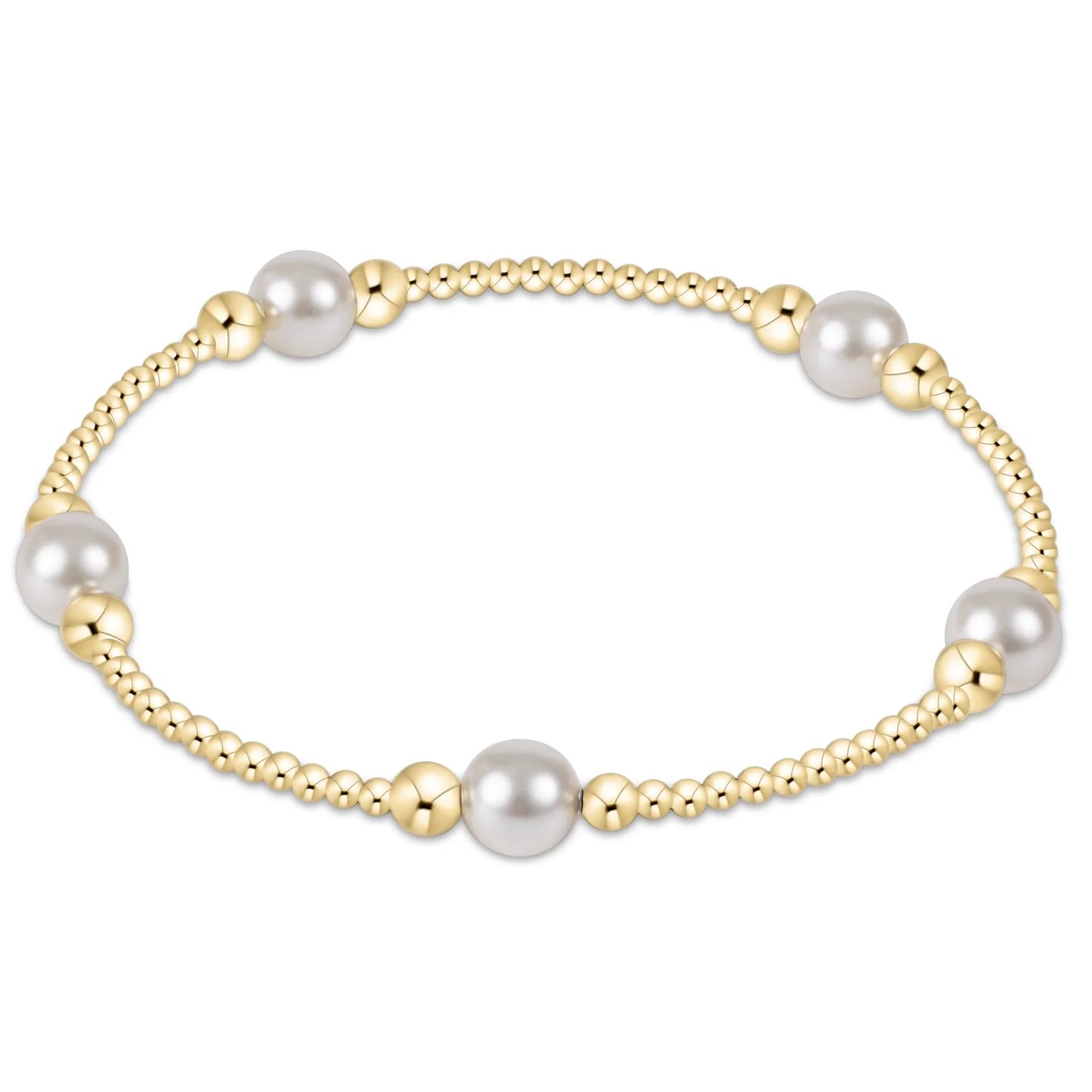 PURPOSE GOLD 6MM PEARL