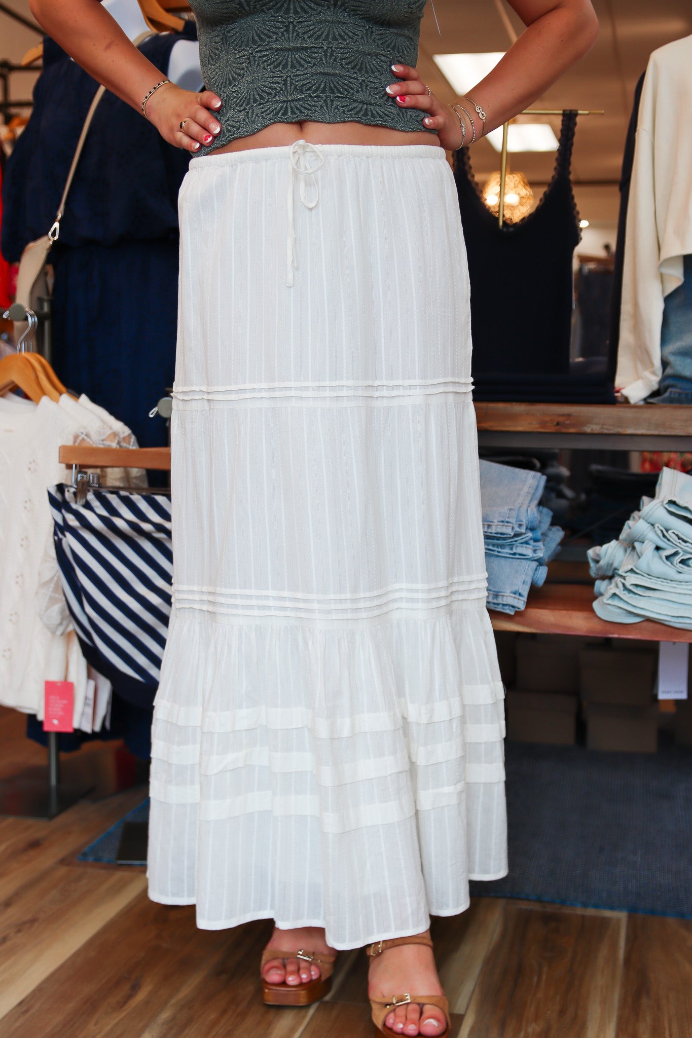 BILA77 “MILA” MAXI SKIRT