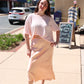 MILIO MILANO SILKY SLIP SKIRT