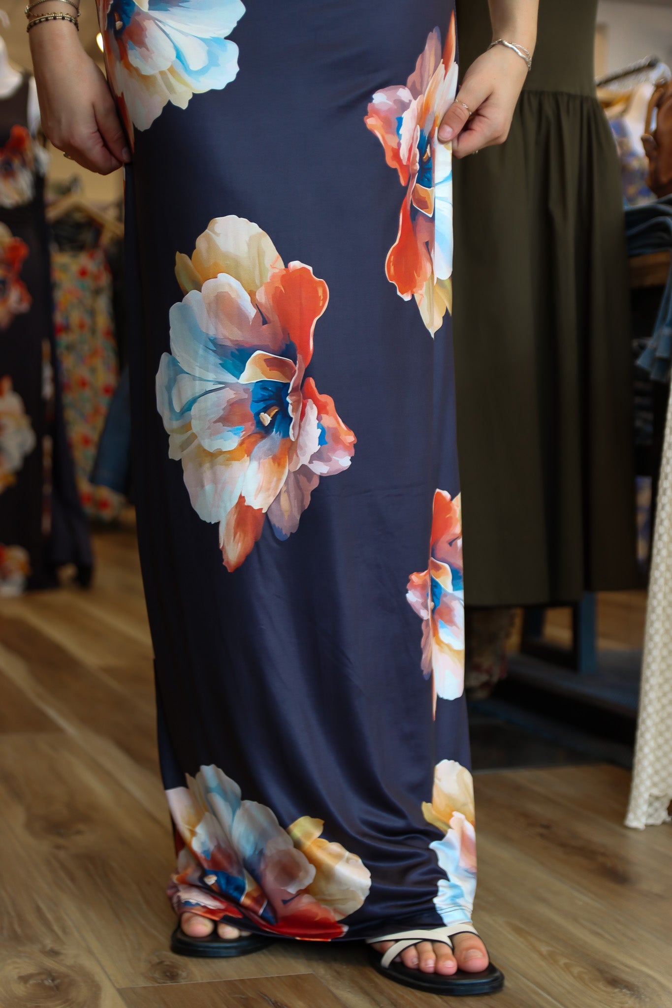 LULU’S “ZORA FLORAL” MAXI DRESS