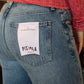 PISTOLA LEXI MID RISE BOWED STRAIGHT