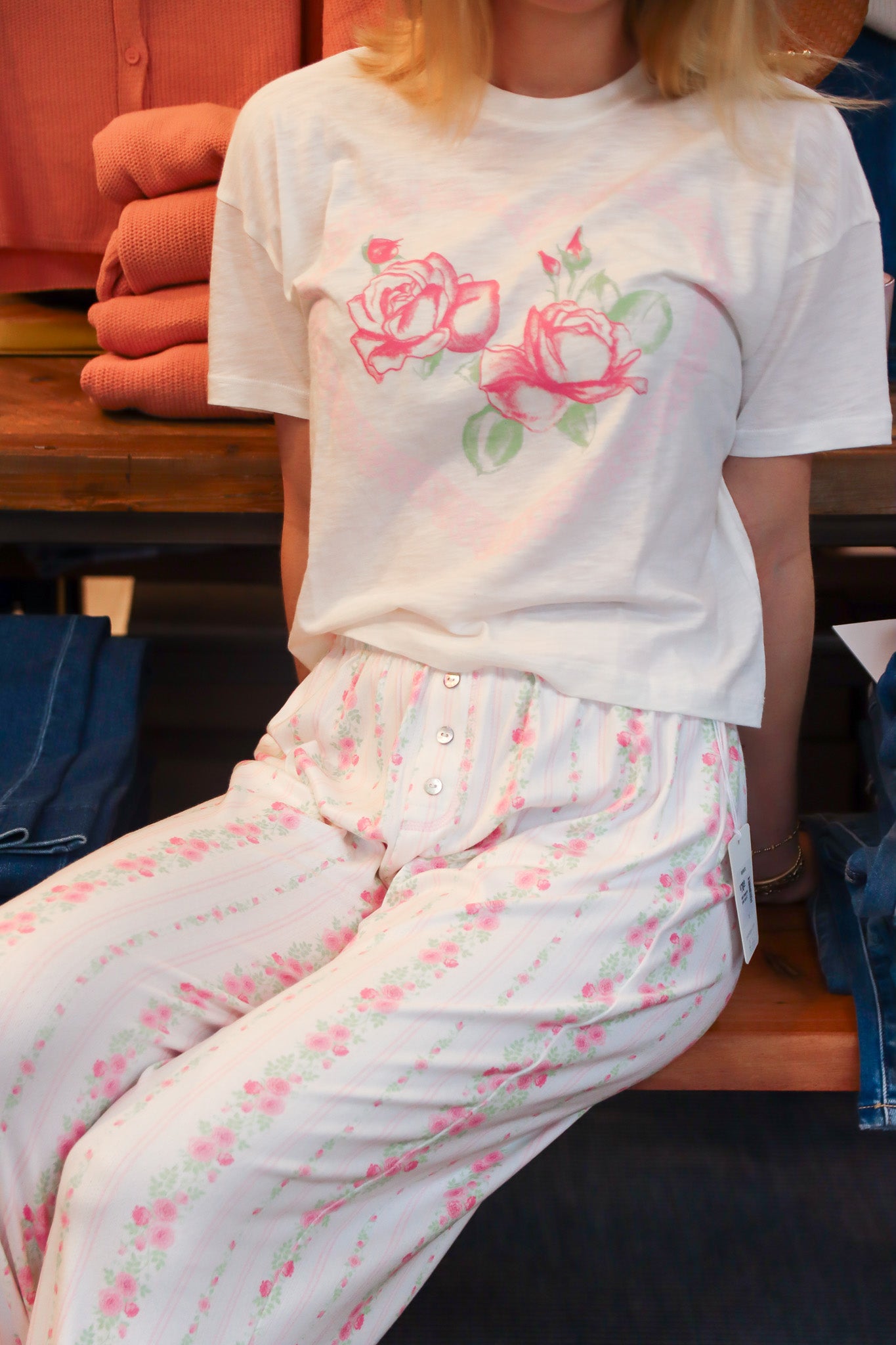 ROSES ARE PINK PJ PANT