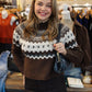 DELUC CINNAMON TURTLENECK SWEATER