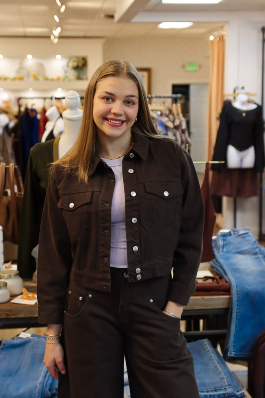 STEVE MADDEN “DOVE” DENIM JACKET