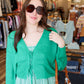 SALTWATER LUXE “ELLYN” LONG SLEEVE TIE SWEATER