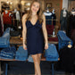 COTTON CANDY LA NAVY MINI LACE DETAIL