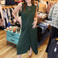 Front Slit Casual Dress