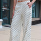 BY TOGETHER POLKA DOT WIDE LEG PULL ON PANT