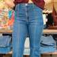 LIVERPOOL RELAXED FRONT SEAM BOOTCUT JEAN