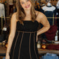 BABY PINK FITTED BODICE W SQUARE NECKLINE