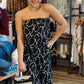 ARIELLA WIDE LEG JUMPSUIT WITH RING BELT