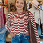 SALTWATER LUXE “VERITY” LONG SLEEVE SWEATER