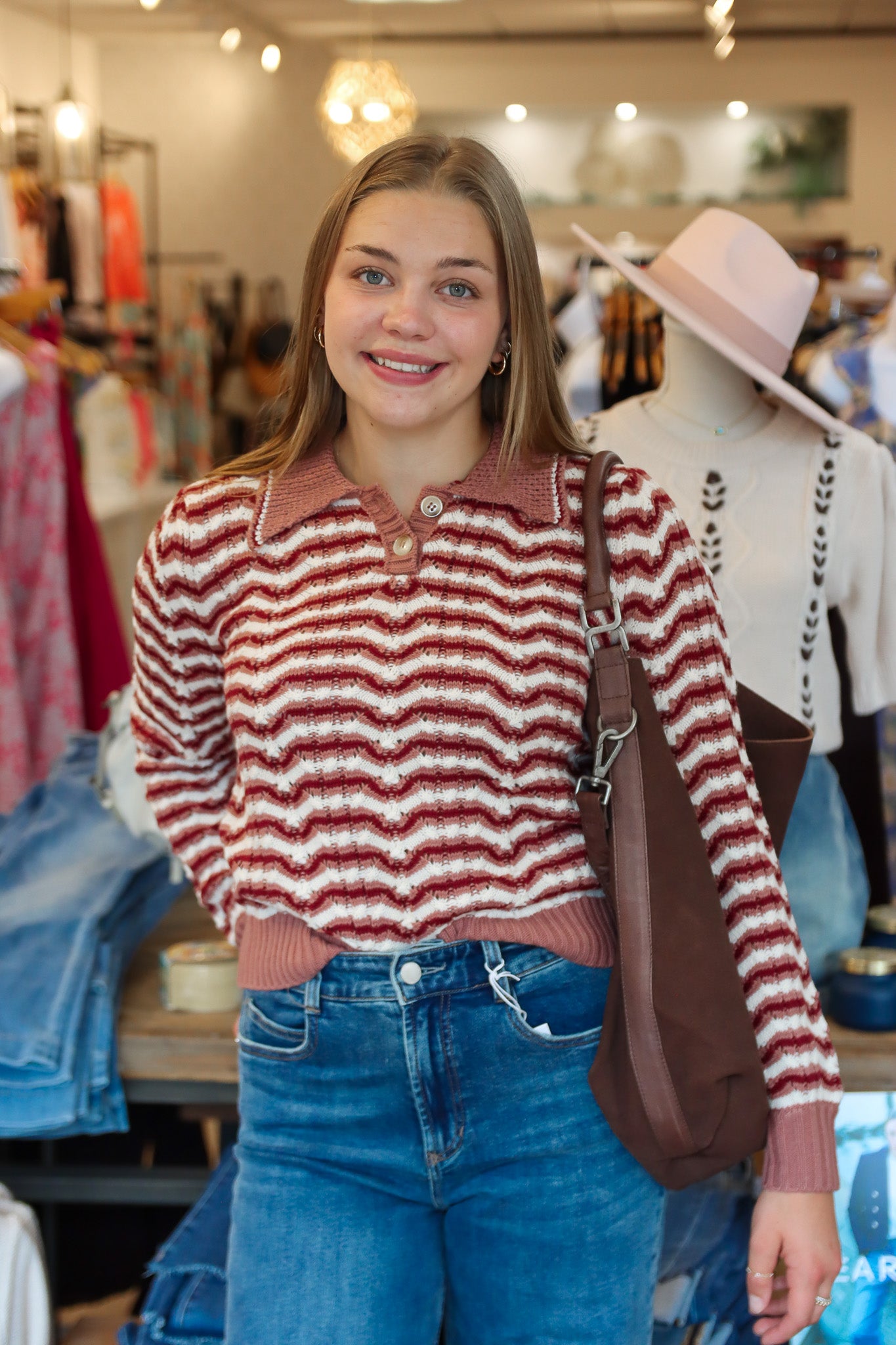 SALTWATER LUXE “VERITY” LONG SLEEVE SWEATER