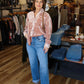 FREE PEOPLE "LEXI" VELVET SHIRT