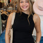 ELAN RIBBED ASYMMETRICAL TWIST TANK