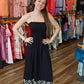SALTWATER LUXE “JACKSTIN” TANK MIDI DRESS
