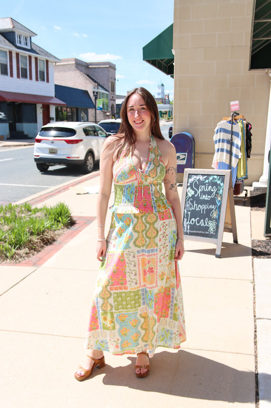 BILA77 "CELLINI" MIDI DRESS