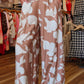 MOLLY BRACKEN “CHLOE” WOVEN PRINTED PANT