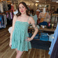 SALTWATER LUXE “GENEVIEVE” STRIPE TANK MINI DRESS