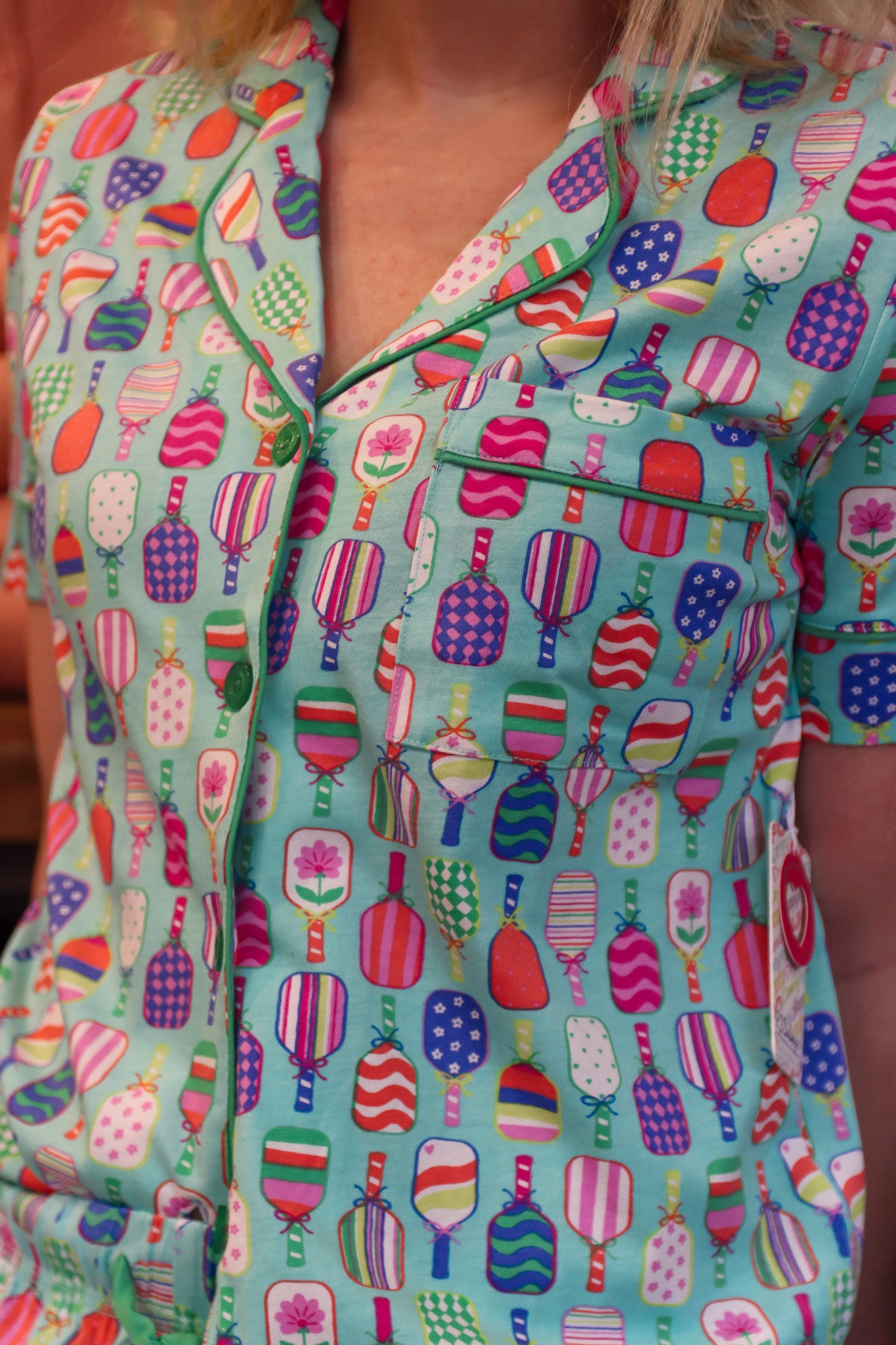 PICKLEBALL SHORT SLEEVE WHIMSY SET