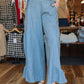 DAVID & DANI LIGHTWEIGHT CURVY WIDE LEG DENIM