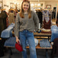 SALTWATER LUXE “KIRRA” STRIPE SWEATER