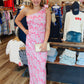 DRA “KYOTO” ONE SHOULDER MAXI DRESS