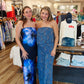 ARIELLA FLORAL TUBE MAXI DRESS
