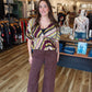 FREE PEOPLE “LIBRE” WIDE LEG JEAN