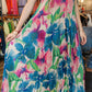 DRESS FORUM PLEATED STRAPLESS MAXI DRESS