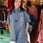 Remino Denim Mini Dress