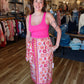 MOLLY BRACKEN “MELISSA” WOVEN MIDI SKIRT